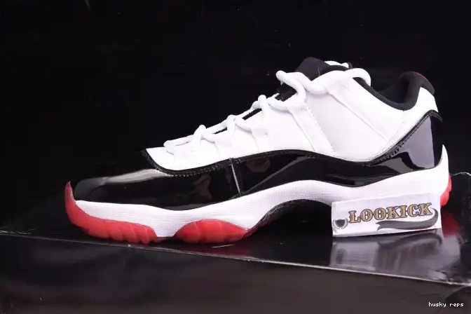 Rep Husky Low Air Jordan Retro 11 Bred Concord AV2187-160 0601